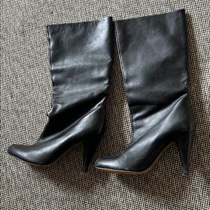 Dolce Vita Black Heeled Boots